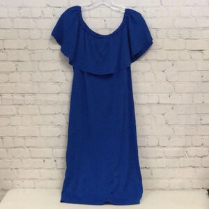 NWT Coolmee Royal Blue Maternity Dress
